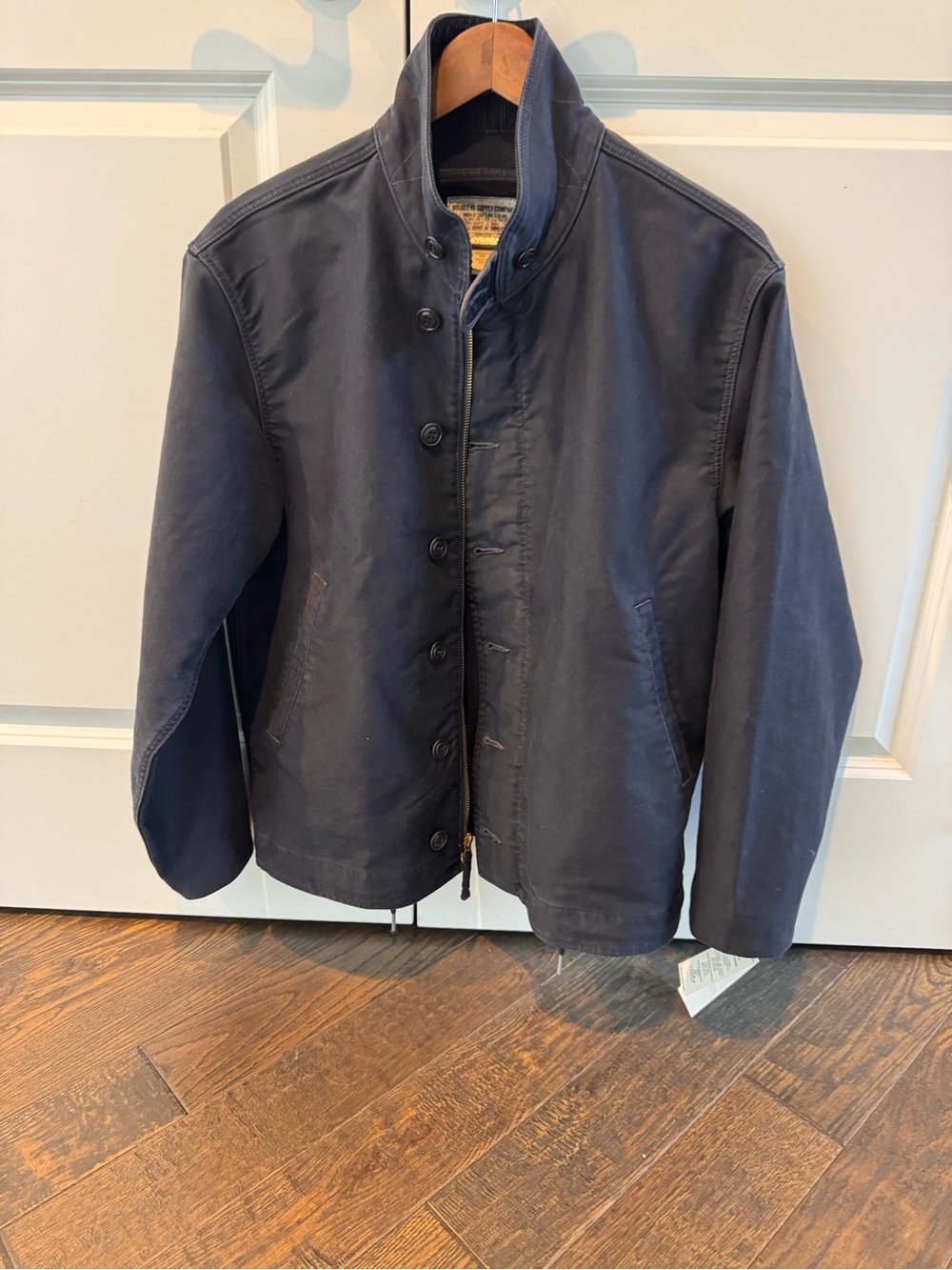Corduroy-Collar Cotton Deck Jacket
RRL